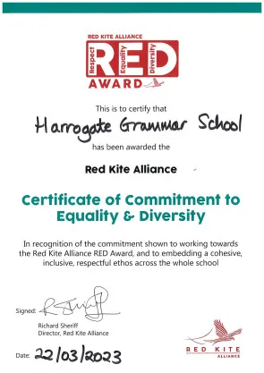 RED certificate sm