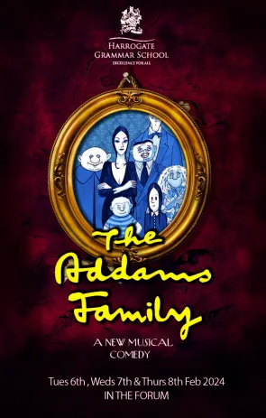 Addams fam poster Feb 2024