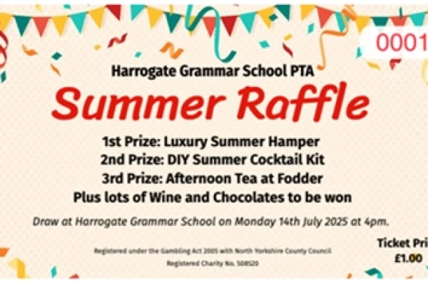 PTA summer raffle Jul 25