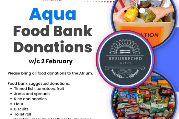Food donations Aqua