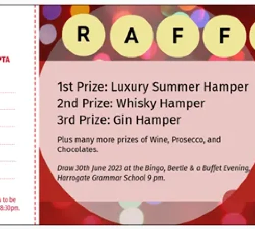 Raffle tickets 2023