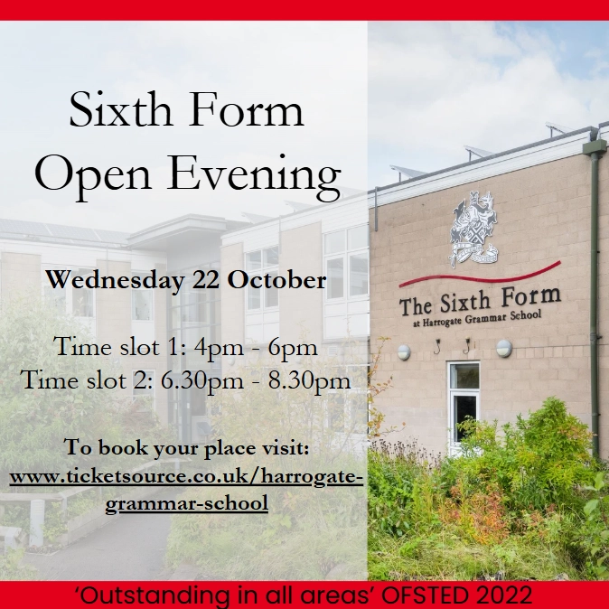 Sixth Form Open evening