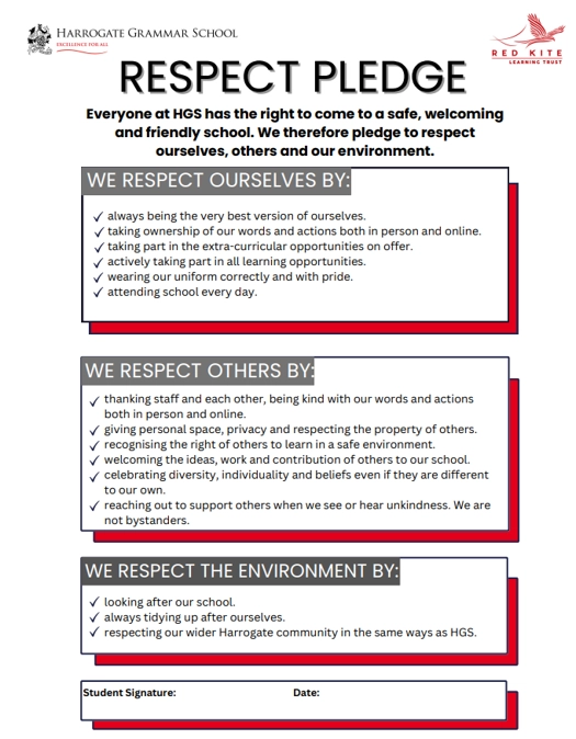 Respect Pledge