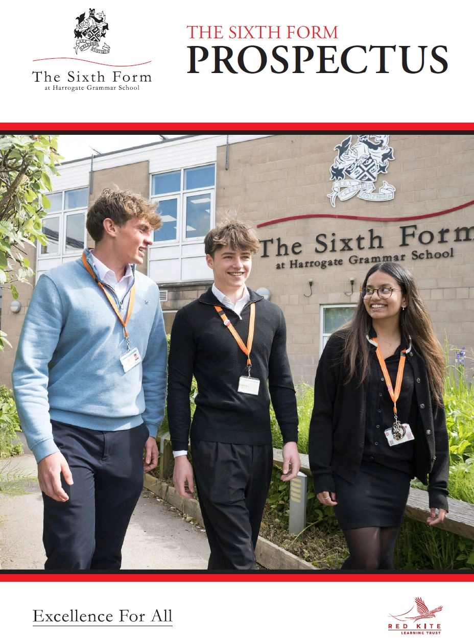 Sixth Form Front Cover